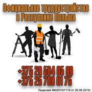 Трудоустройство в Республику Польша