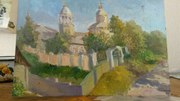 Художник-преподаватель,  занимаюсь росписью стен,  пишу портреты 